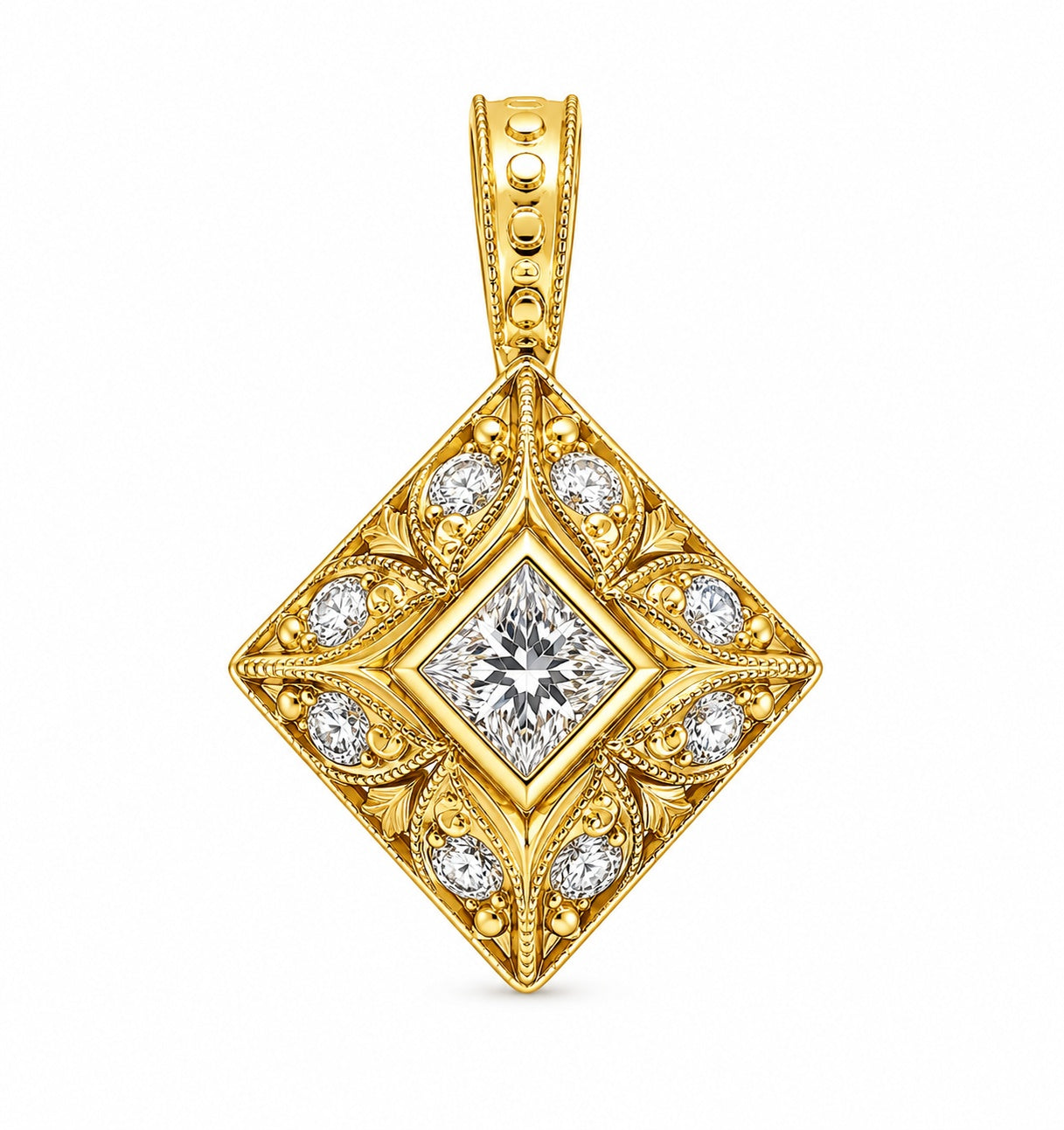 Diamond Pendant 3024 Pend D 18KY
