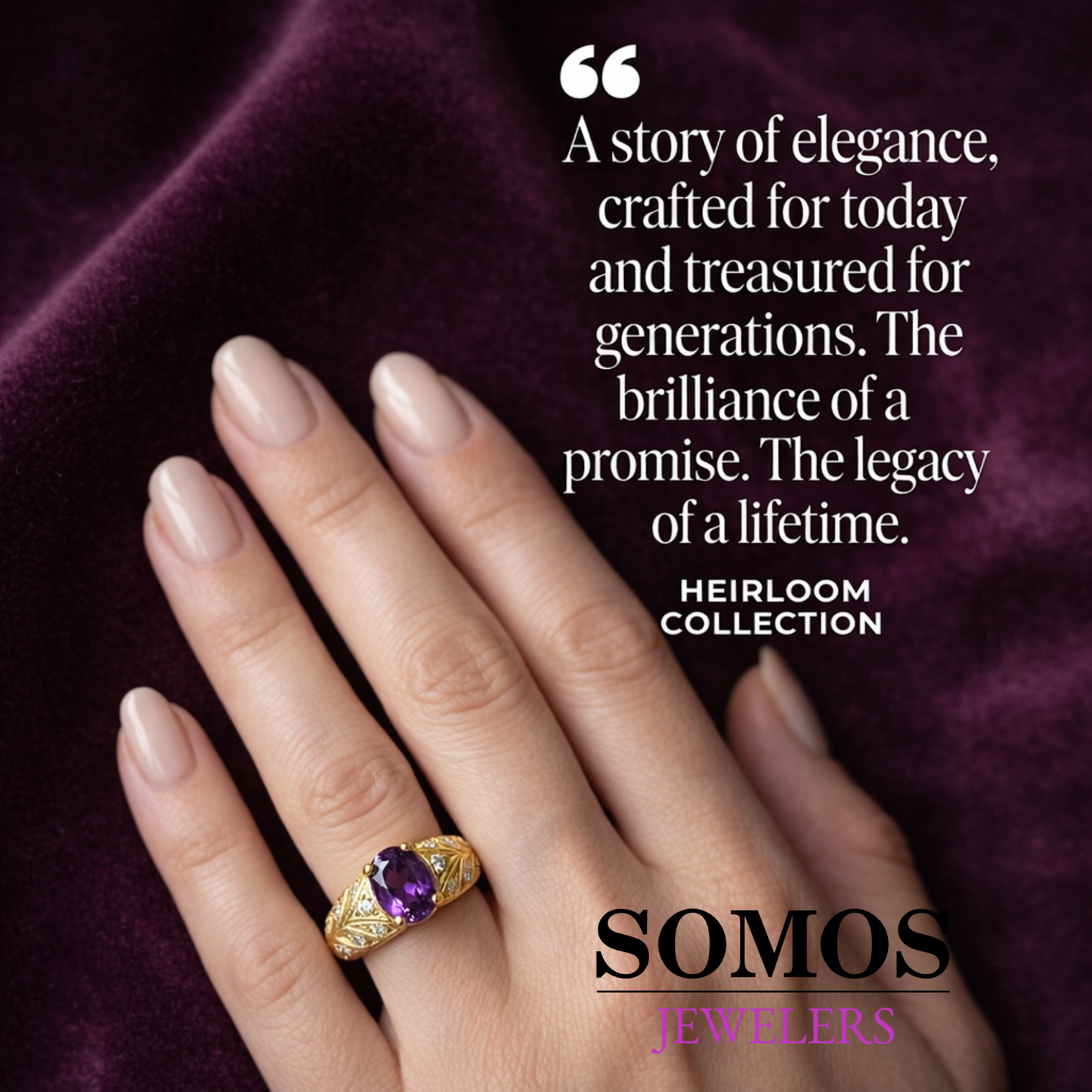 Gemstone Ring 9015 OV PRS 18KY