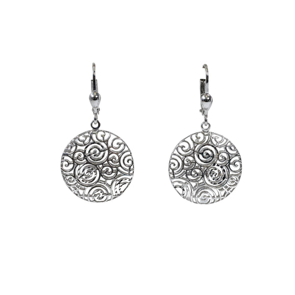 Silver Earrings MDTM005004-928