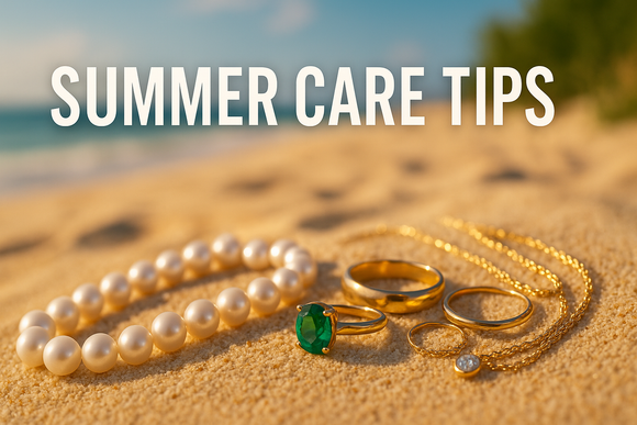 Summer Jewelry Care: Keeping Your Gems and Metals Sparkling All Season Long