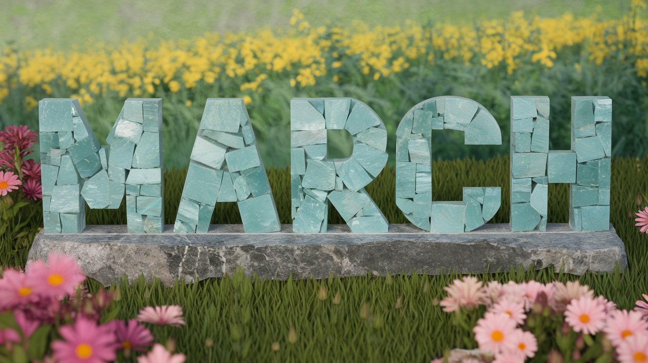 March's Radiant Birthstones: Aquamarine and Bloodstone