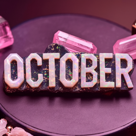 Opal and Pink Tourmaline: October's Dual Birthstones