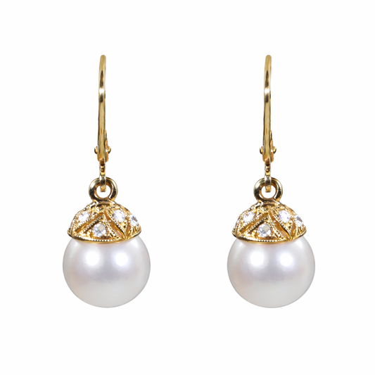 Pearl Earrings 3008 18K