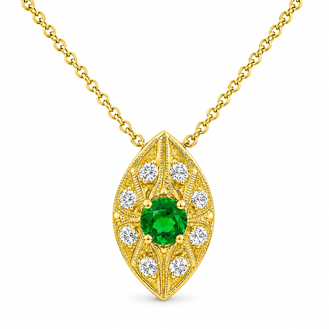Gemstone Pendant 3062 Pend TSV 18KY
