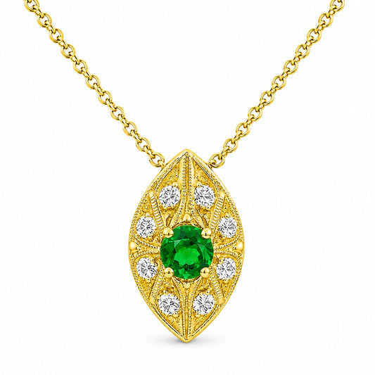 Gemstone Pendant 3062 Pend TSV 18KY