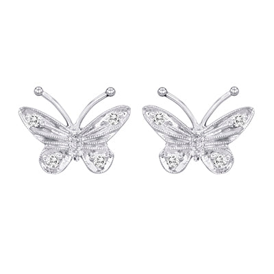 Diamond Earrings 306 Ear 14KW