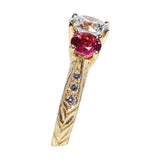 Gemstone Ring 4303/3 PT -  - Somos Jewelers 