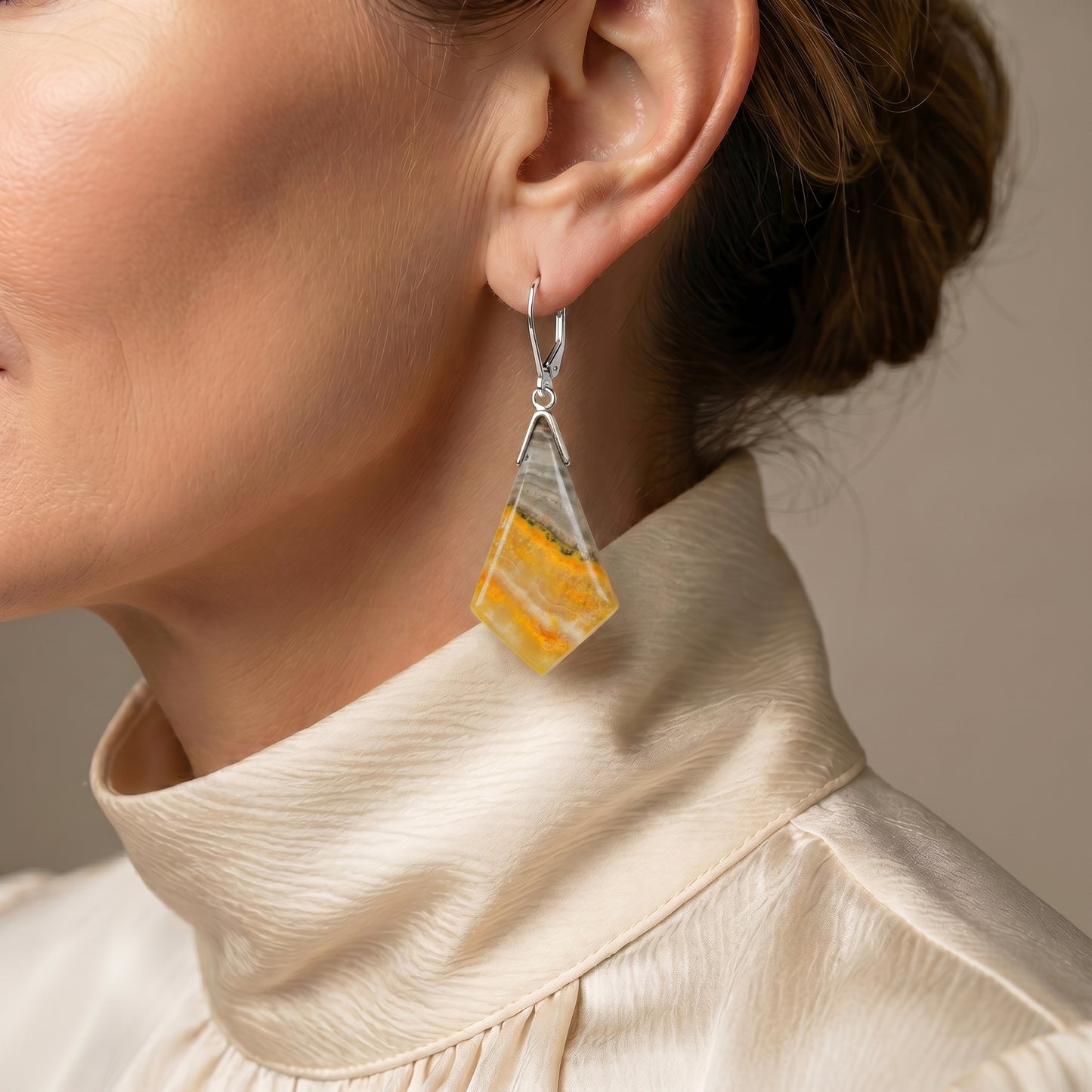 Gemstone Earrings 4604 BBJ