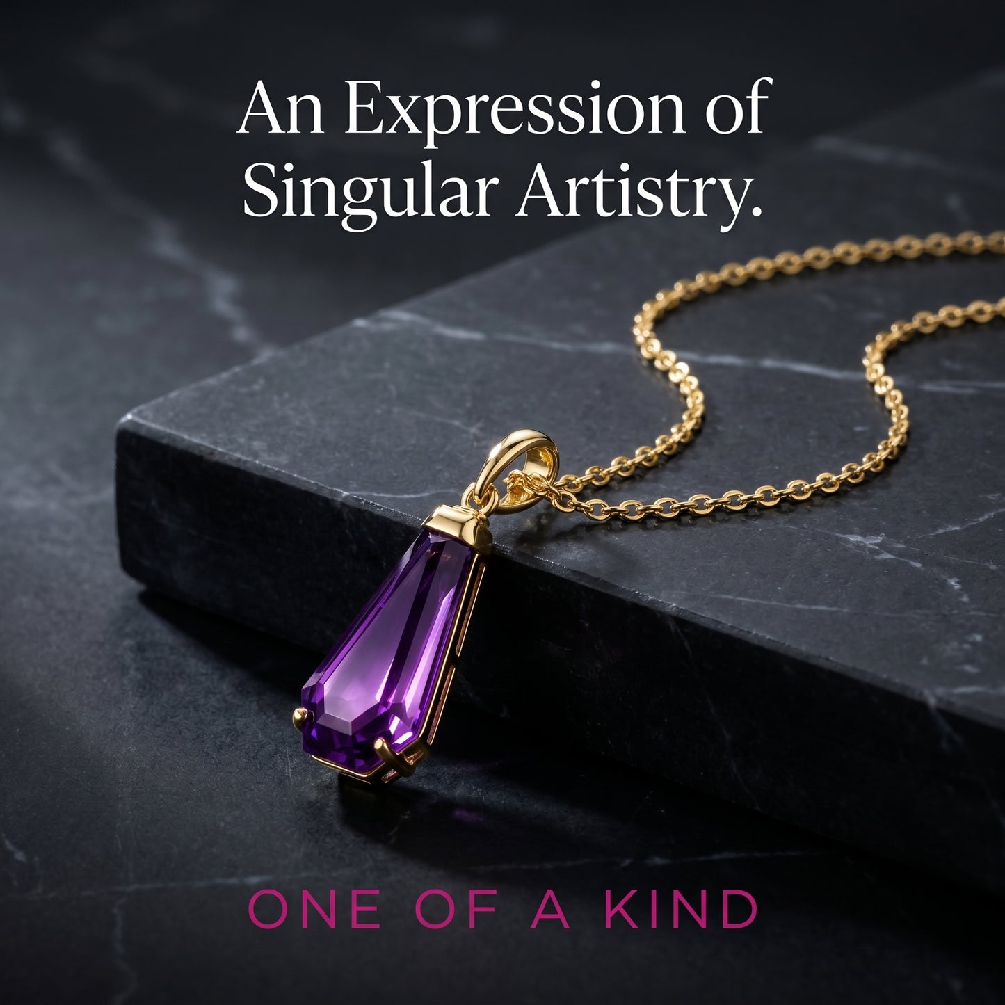 One of a Kind Pendant 5103 Pend AM 18KY