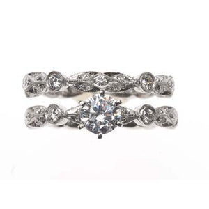 Bridal Ring 8042 Set PLT