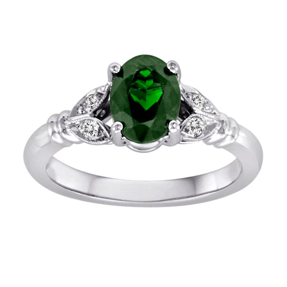 Gemstone Ring 9014 OV CT 14KW