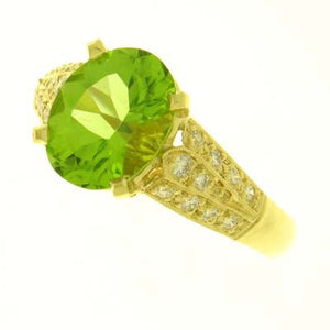 Gemstone Ring 9070 OV PR 18KY