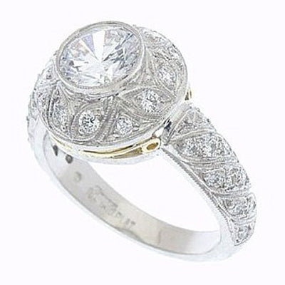 Diamond Ring 9092 D 18K TT