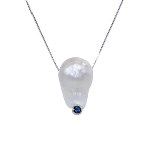 Pearl Pendant American Pearl Sapphire