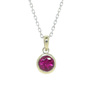 Gemstone Pendant SS 21618 TP