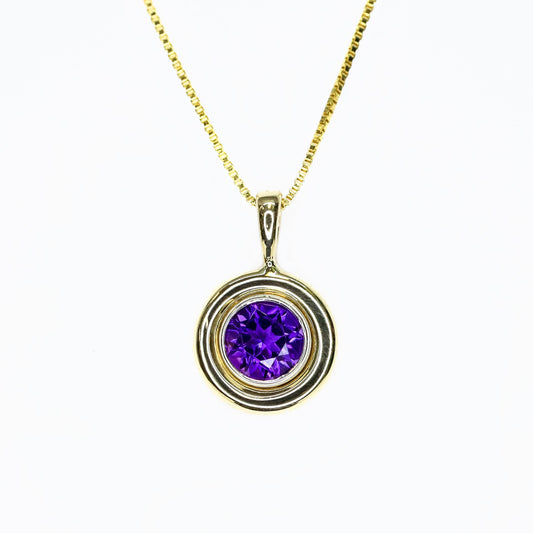 Gemstone Pendant SS 2312 SP AM