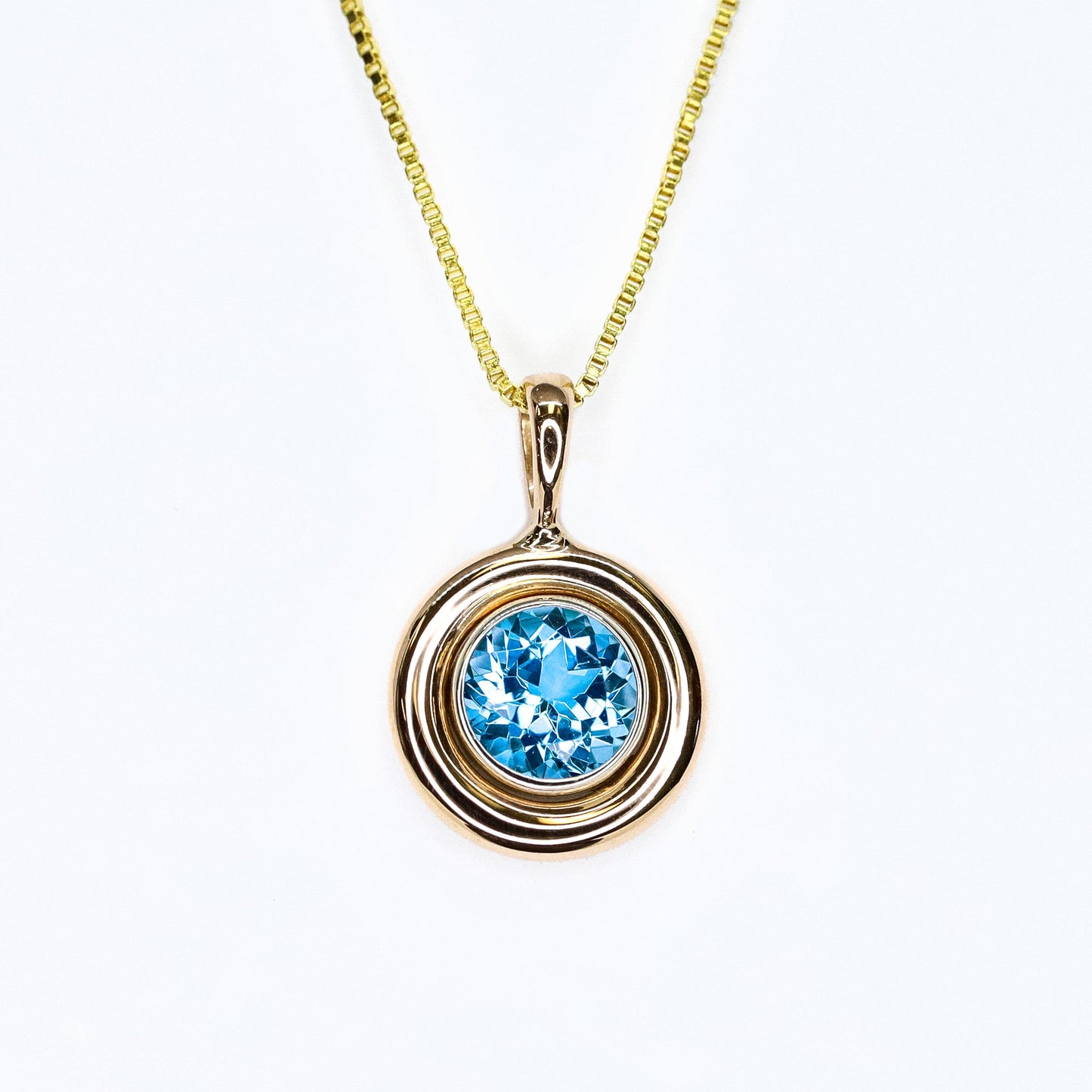 Gemstone Pendant SS 23612 SP TB