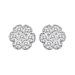 Diamond Earrings SS78319 Ear 14KW