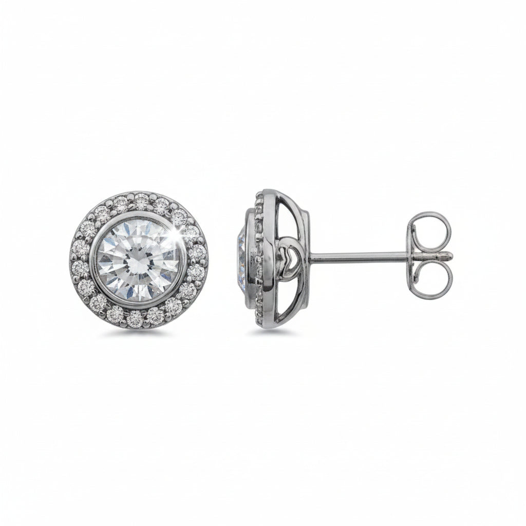 Silver Earrings SS78651640