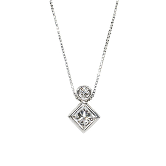 Diamond Pendant SS 87206