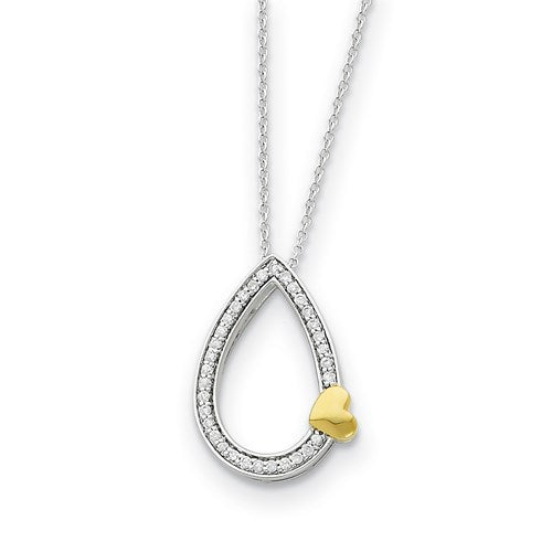 Silver Teardrop Pendant QG78QSX192