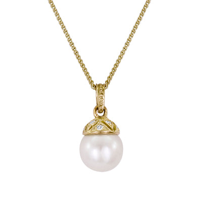 Pearl Pendant 3008 Pend PA 18KY