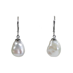 Pearl Earrings 4603 PFWK W