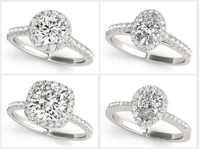 Bridal Ring Halo Collection